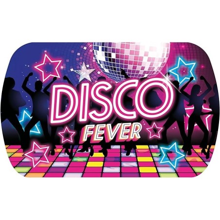 Bandeja Disco Fever Plástico Duro 39cm