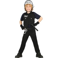 DISFRAZ S.W.A.T. POLICIA 5-6 Años
