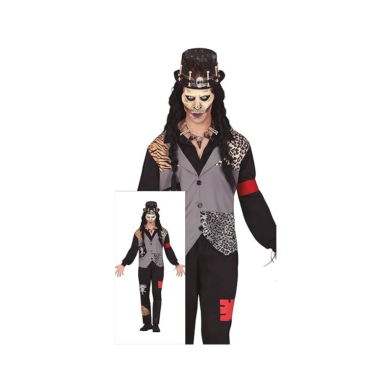 DISFRAZ VOODOO SACERDOTE VUDU (M)