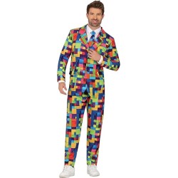 DISFRAZ BLOCKS TRAJE TETRIS (L)