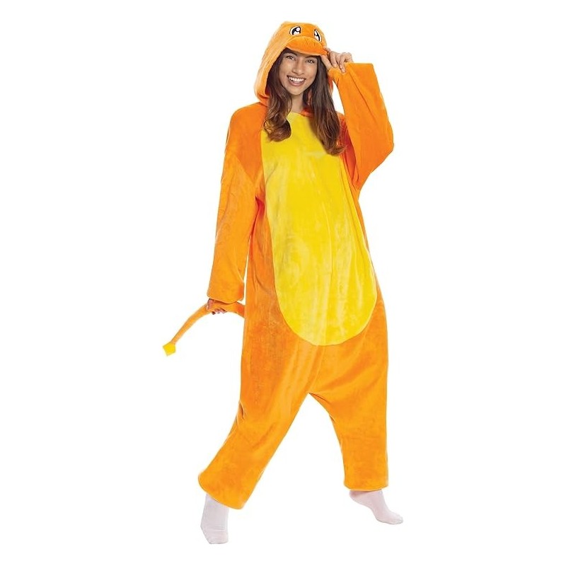 DISFRAZ KIGURUMIMI DRAGON NARANJA (XL)