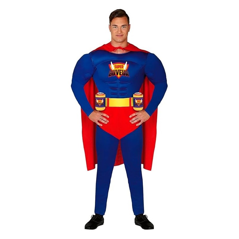DISFRAZ SUPER BUVEUR SUPERHEROE (XL)