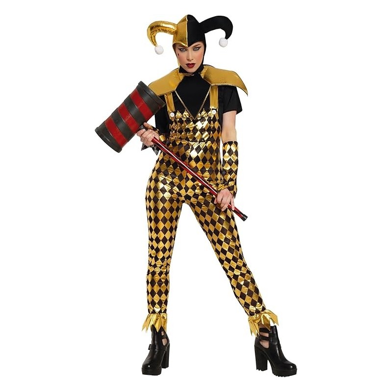 DISFRAZ ARQUELIN DORADO MUJER (M)