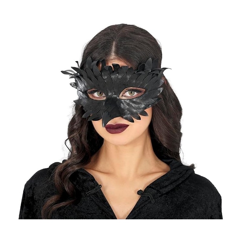 ANTIFAZ PLUMAS PICO NEGRO PAJARO