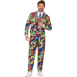 DISFRAZ TRAJE HOMBRE DE LOS 80(M)
