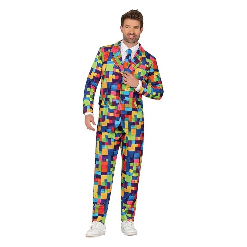 DISFRAZ TRAJE HOMBRE DE LOS 80(M)