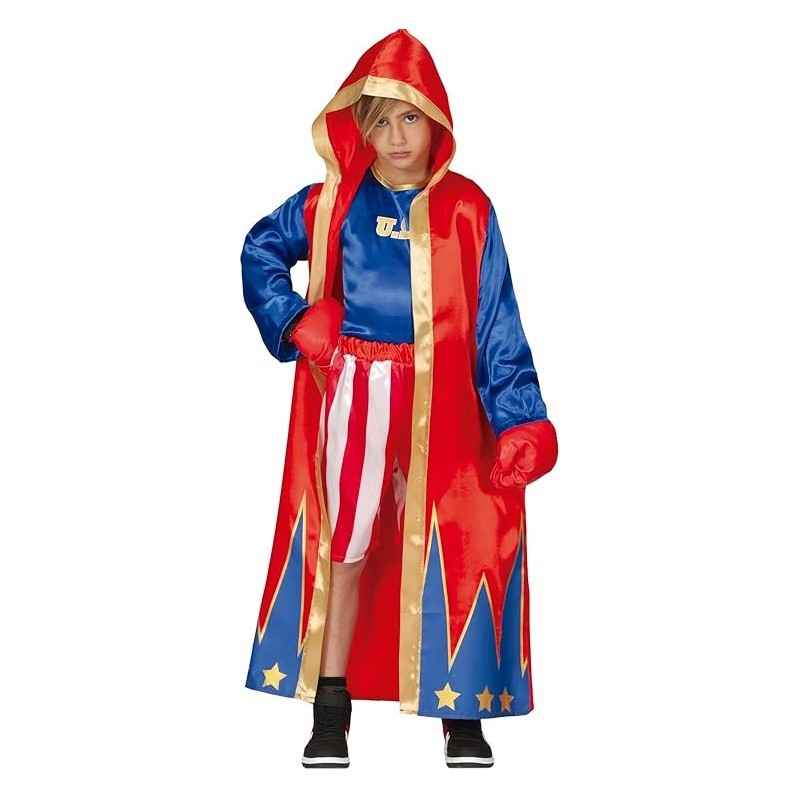 DISFRAZ BOXEADOR INFANTIL 3-4 Años