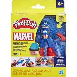 Play-doh Marvel Captain America Stampig