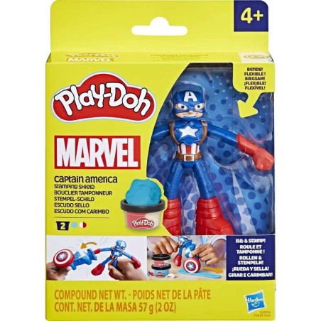 Play-doh Marvel Captain America Stampig