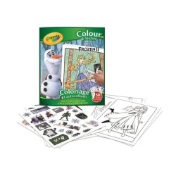 Libro Para Colorear+Stickers Frozen 2