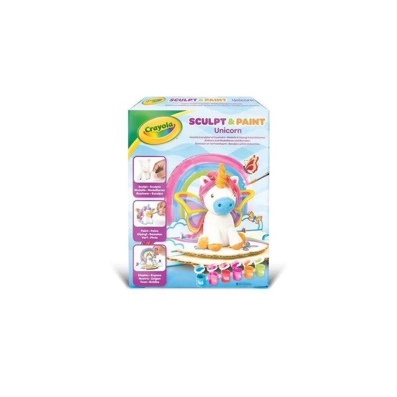 Set Crea Y Decora Unicornio Con Arcilla