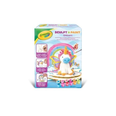 Set Crea Y Decora Unicornio Con Arcilla
