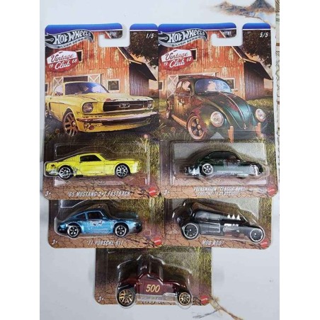 Hot Wheels Vintage Club 1968 Silver Seri