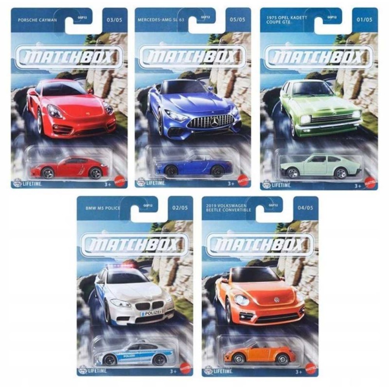 Matchbox Die-Cast Vehículos 5 surtidos 1