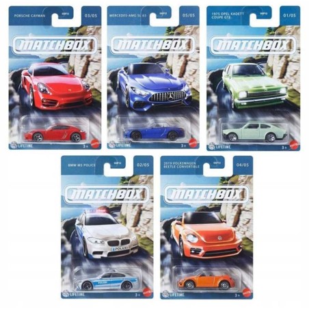 Matchbox Die-Cast Vehículos 5 surtidos 1