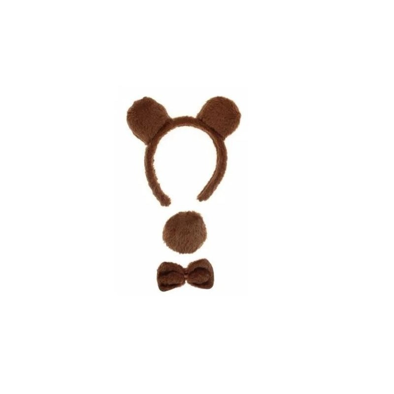 CONJUNTO DIADEMA OSO SET
