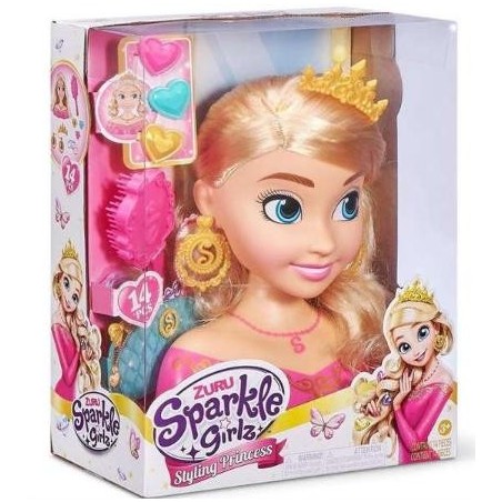 Busto Sparkle con 14 accesorios para pei