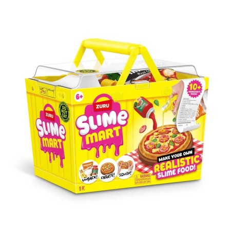 Slime Mart con comida