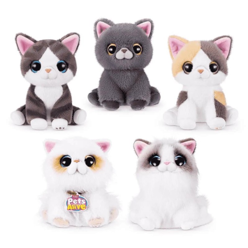 Peluche Gato interactivo Smitten Kittens
