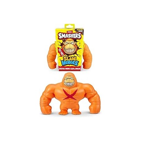 Figura Gorila Smashers, ¡Estira, lanza y