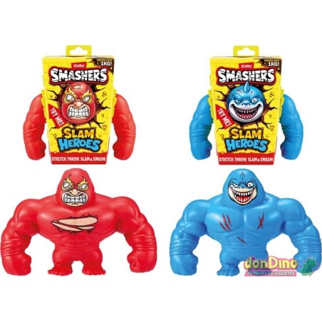 Figura Tiburón o Luchador Smashers, ¡Est