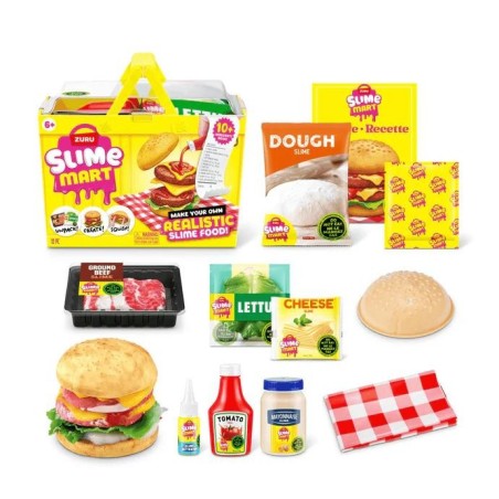 Slime Mart con comida
