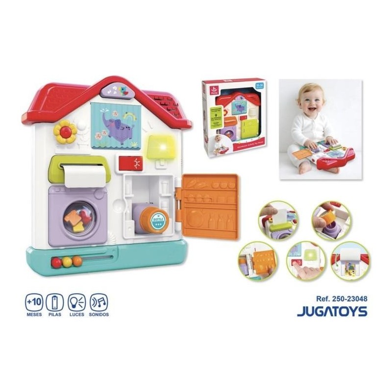 Casa actividades infantiles con luces y