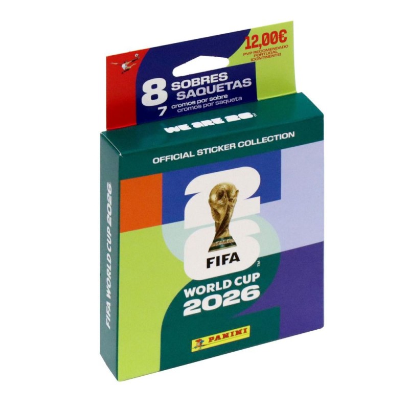 Panini World Cup 2026 Ecoblíster con 8 S