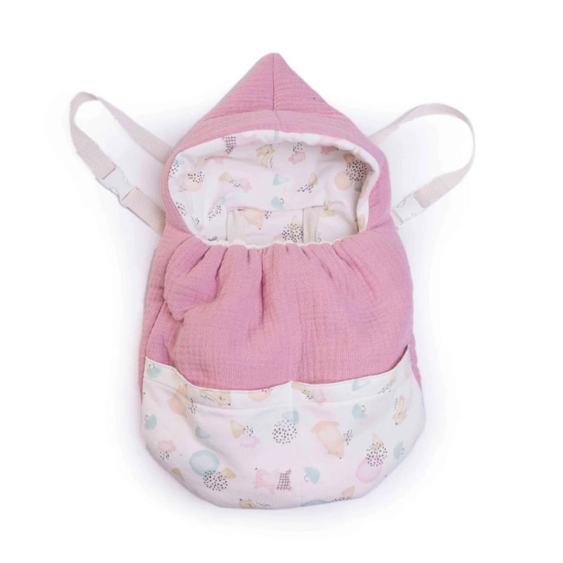 Mochila Saco Portabebe Animales 33 cm