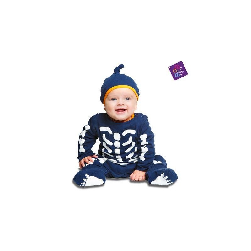 Disfraz Esqueleto Bebé 7-12M