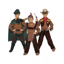 Disfraces Robin Hood, Indiano, Cow Boy 