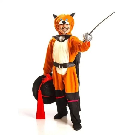 DISFRAZ GATO BOTAS MOSQUETERO 3-4A