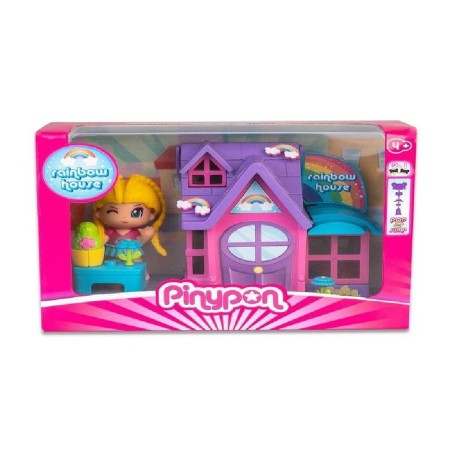 PINYPON MINI CASITAS ARCO IRIS