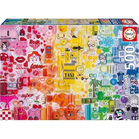 500 Collage De Colores