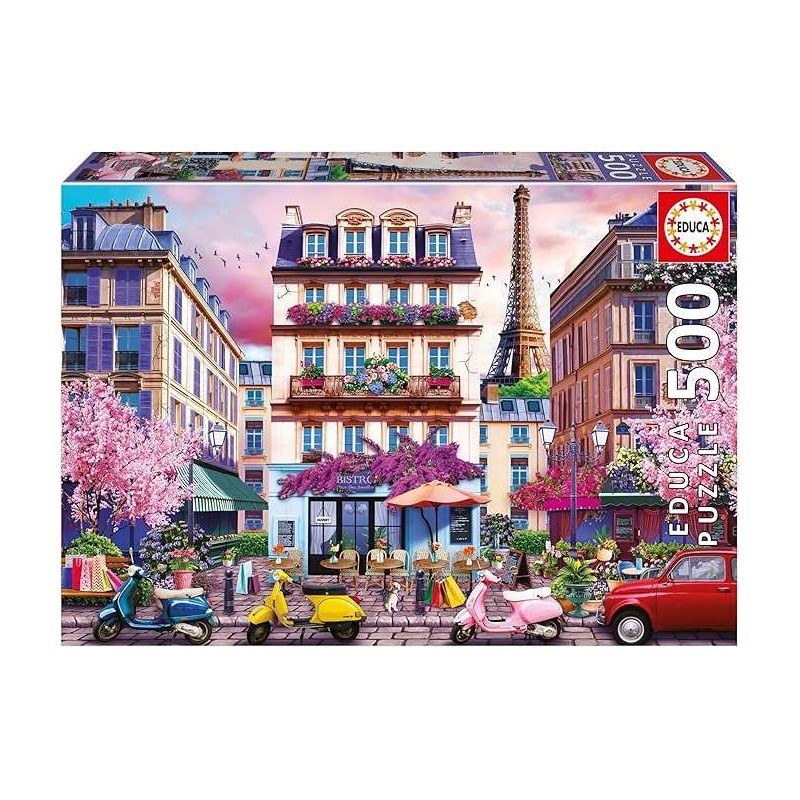 Puzzle 500 Distrito De Compras De Paris