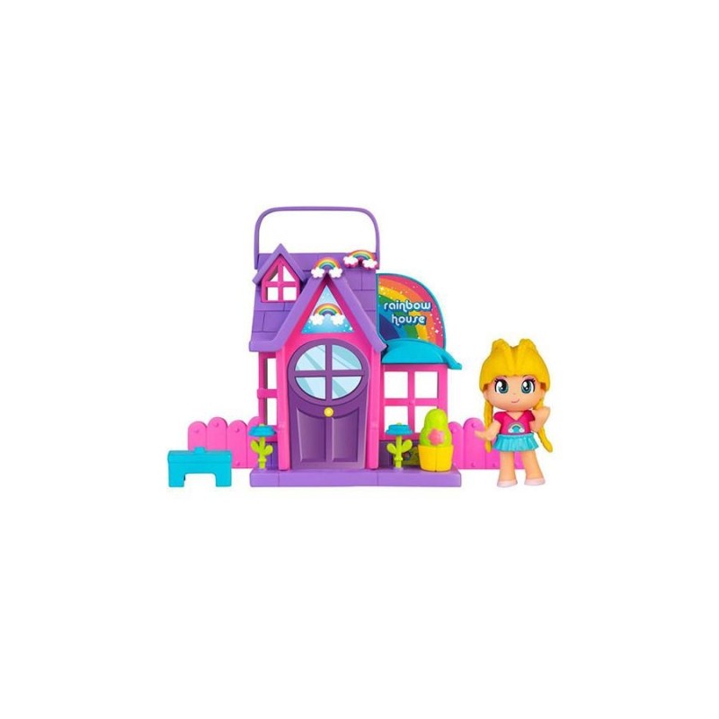 PINYPON MINI CASITAS ARCO IRIS