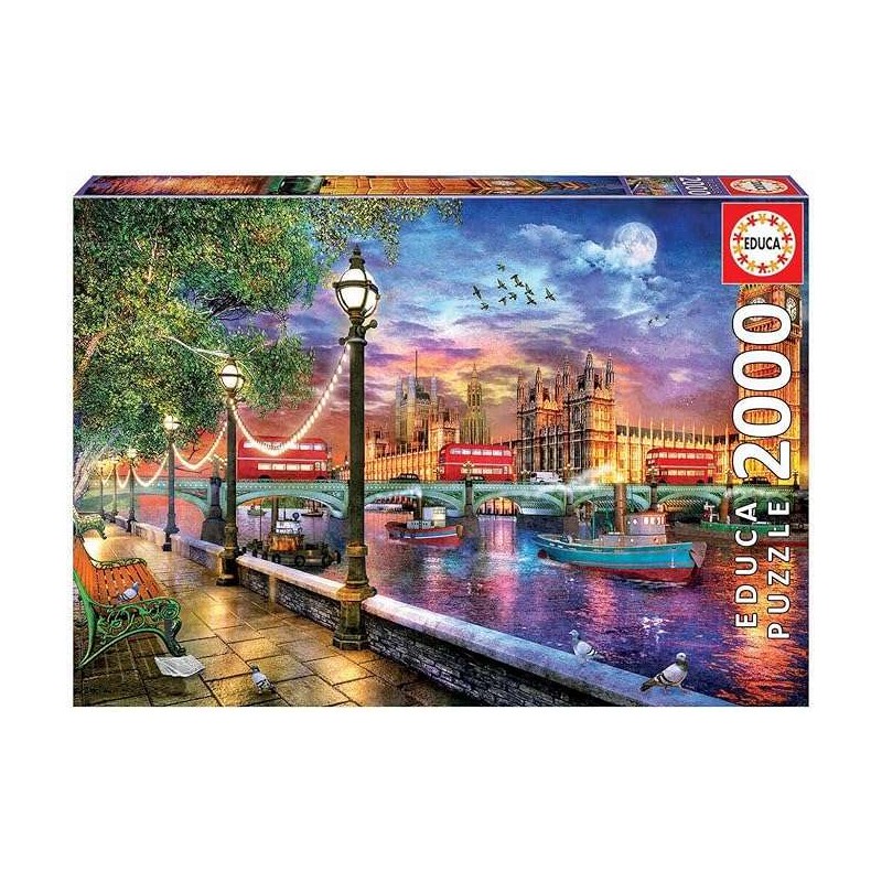 2000 Londres Al Atardecer