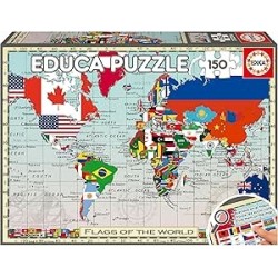 150 Flags Of The World  "Geopuzzles"