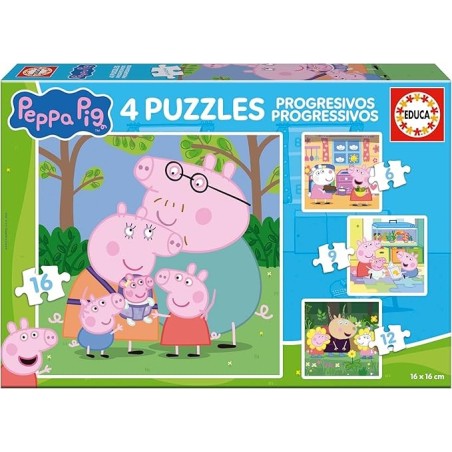 Progressivos Peppa Pig 6-9-12-16