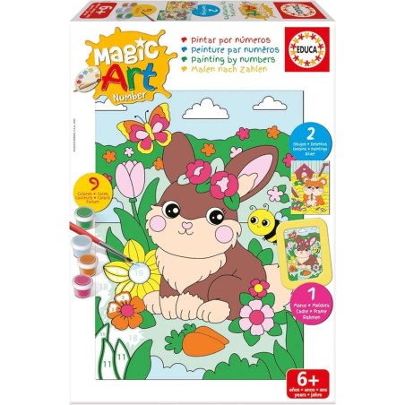 Magic Art Number - Mascotas +6