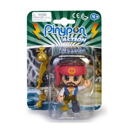 PINYPON ACTION -  FIGURA PIRATA MORENO