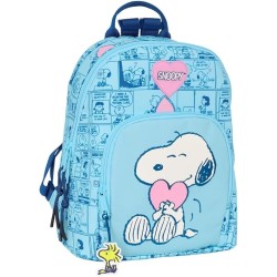 mini mochila snoopy "love"