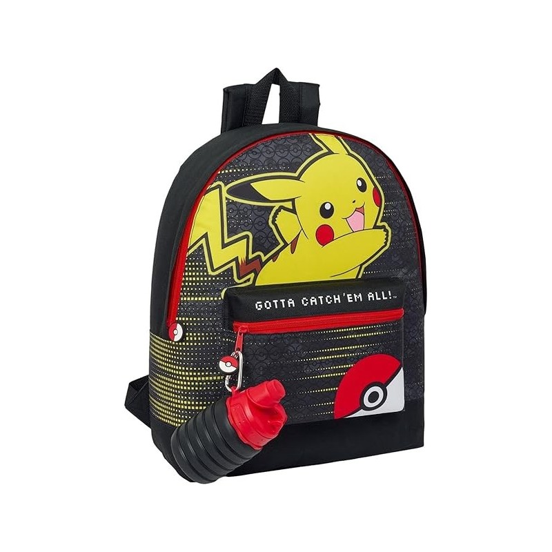 mochila botella pokémon