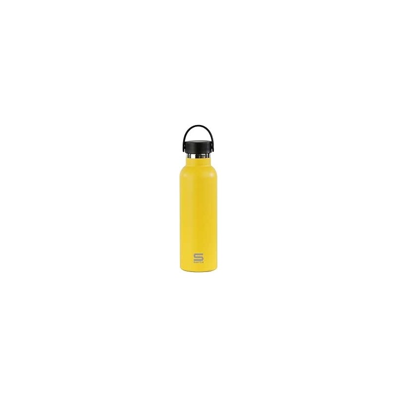 botella termo 600ml safta "amarillo"