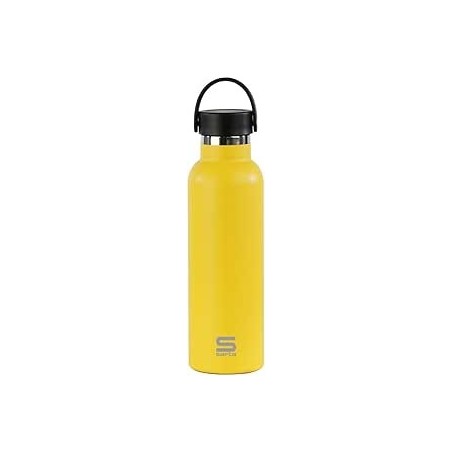 botella termo 600ml safta "amarillo"
