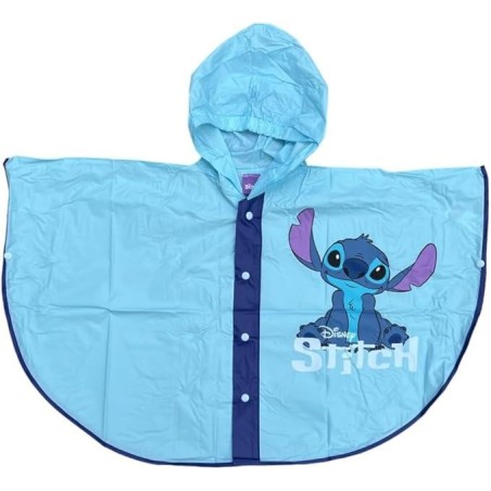 poncho impermeable stitch chubasquero