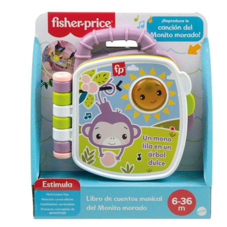 Libro Musical Mono Morado Fisher-Price