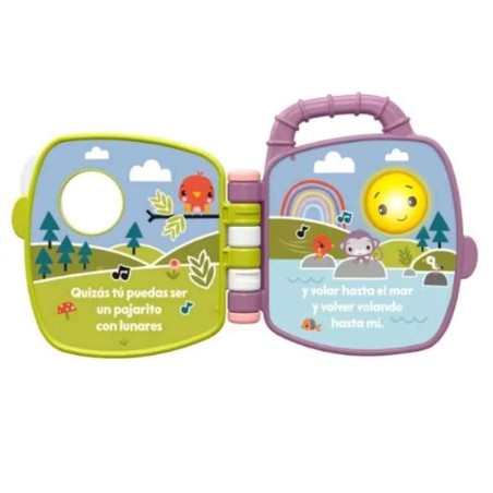 Libro Musical Mono Morado Fisher-Price