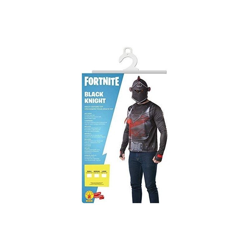 Disfraz Caballero Negro Fornite