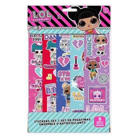Set de papeleria sticker fun LOL